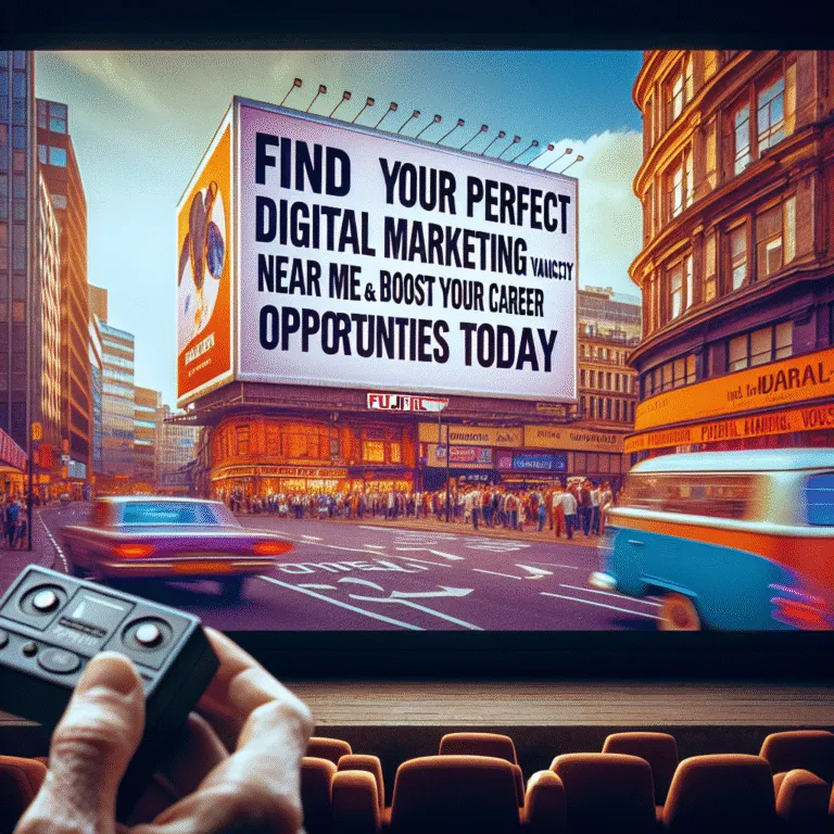 Find Your Perfect Digital Marketing Vacancy Near Me and Boost Your Career Opportunities Today