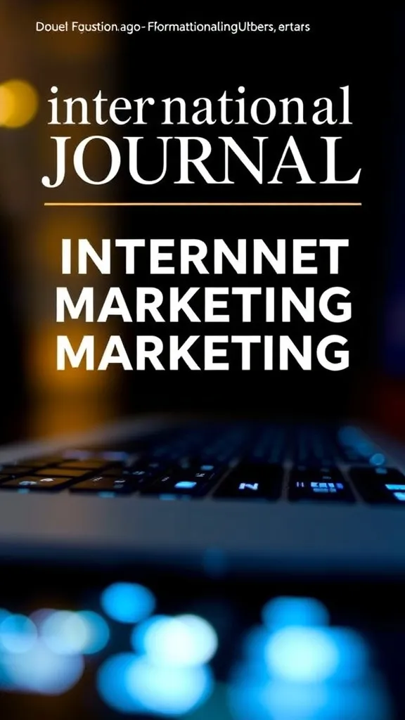 Unlock Cutting-Edge Insights and Innovations in Internet Marketing with the International Journal of Internet Marketing and Advertising