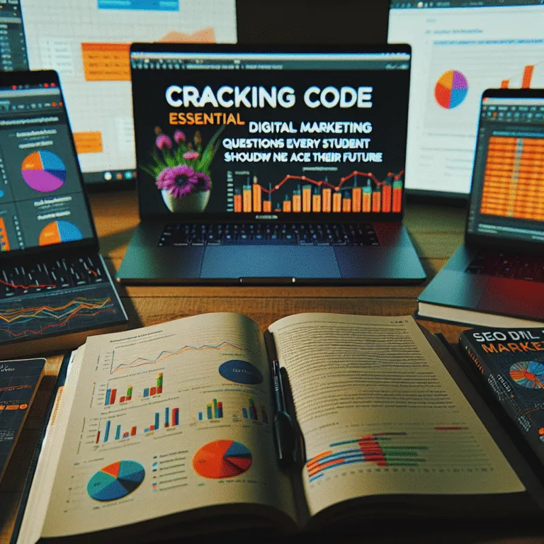 Cracking the Code: Essential Digital Marketing Questions Every Student Should Know to Ace Their Future